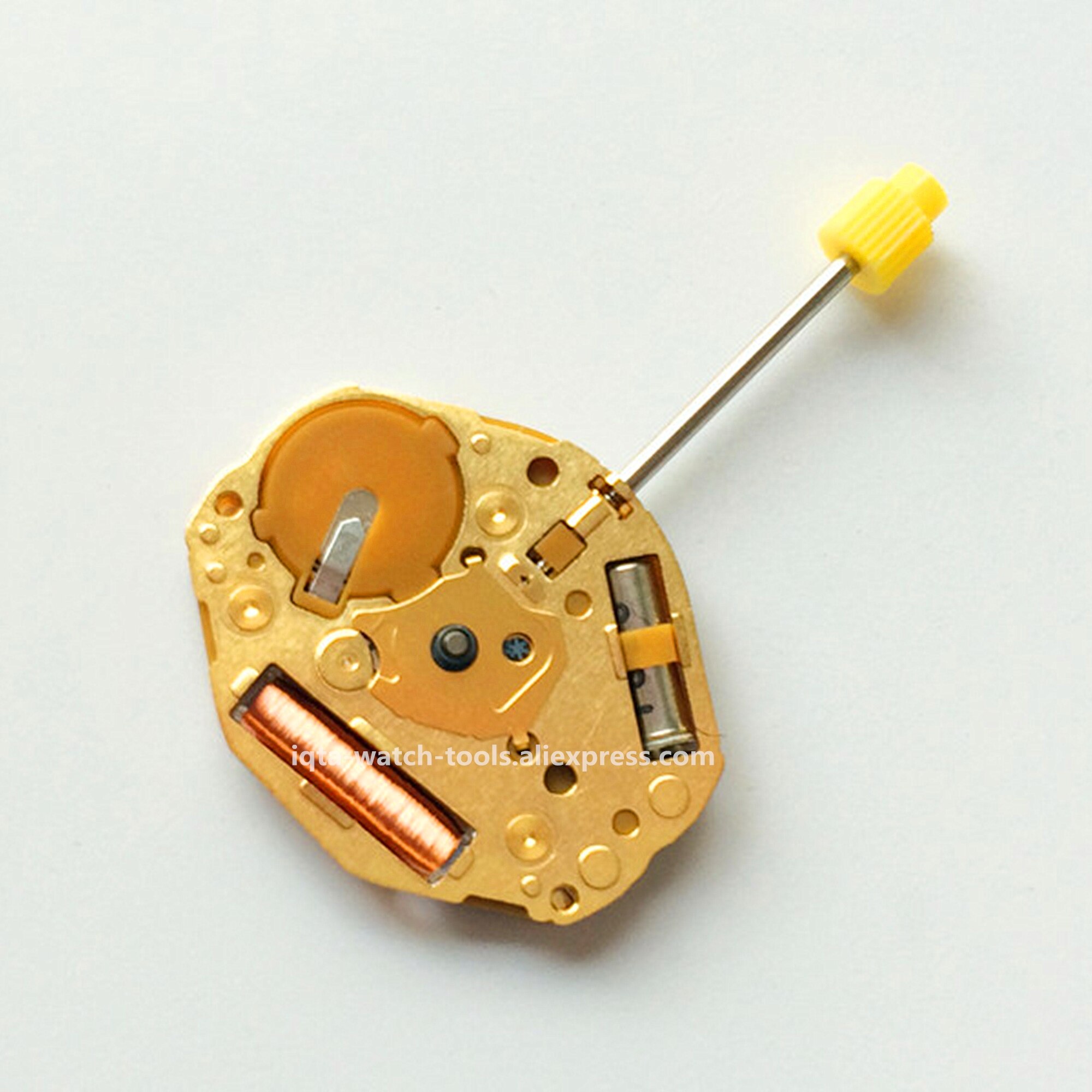 일본 Miyota GL20 시계 무브먼트 조정 스템 포함, 배터리 2 핀 없음 쿼츠 시계 전자 시계 수리 부품